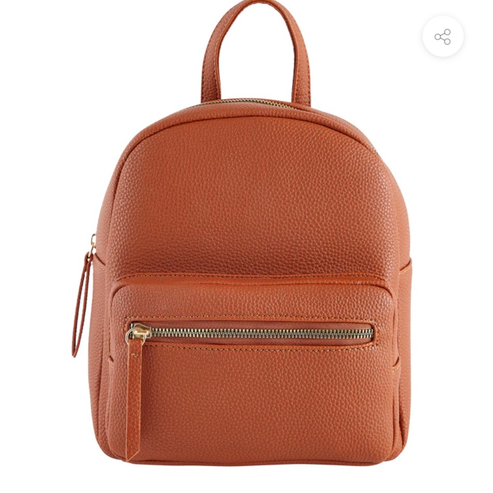 NWOT Summer & Rose Vegan Leather Backpack